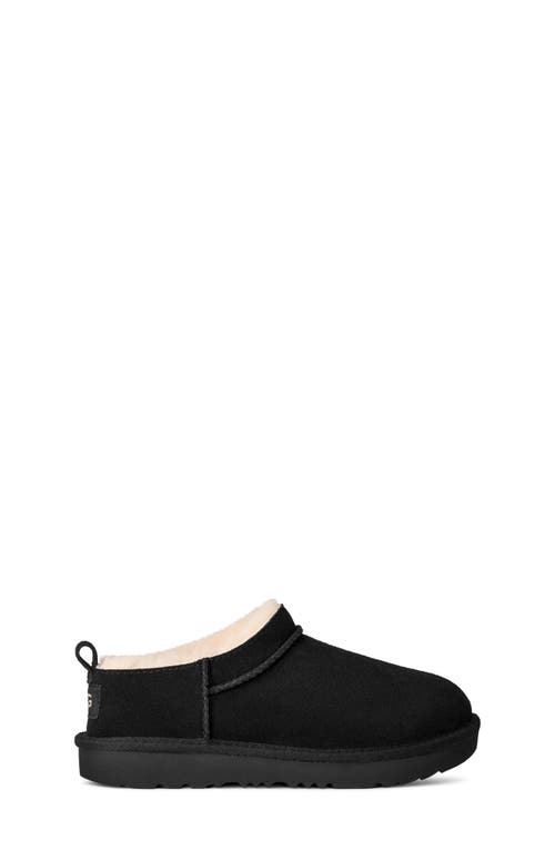 Ugg(r) Kids' Classic Micro Boot In Black