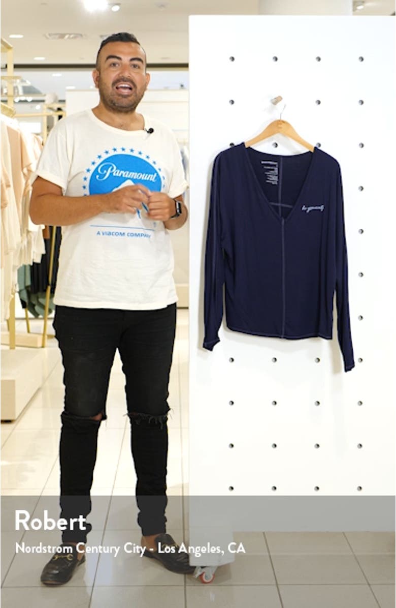 Ann Be Yourself Embroidered Pullover, sales video thumbnail