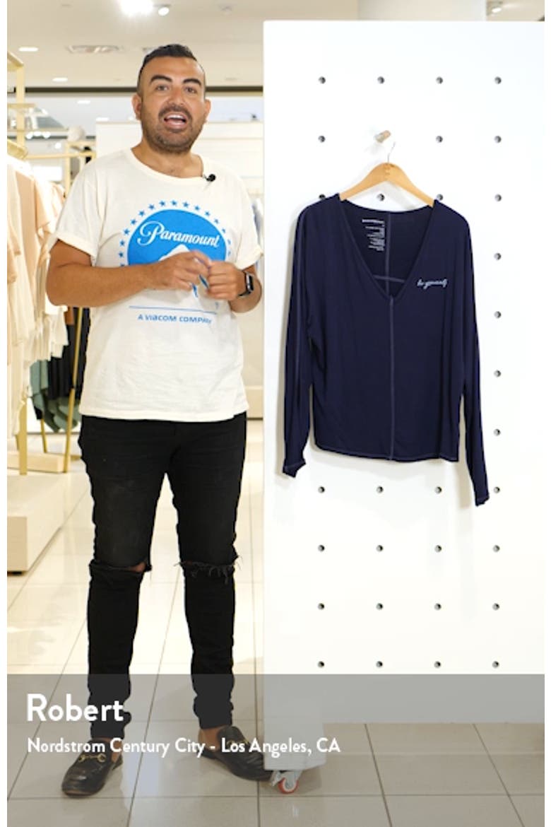 Ann Be Yourself Embroidered Pullover video
