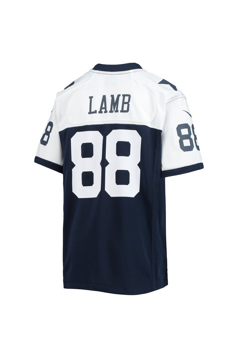 Youth Nike CeeDee Lamb Navy Dallas Cowboys Alternate Team Game Jersey, Alternate, color, Navy
