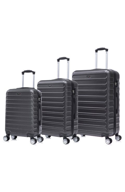 Carravia Hardshell 3-Piece Spinner Luggage Set