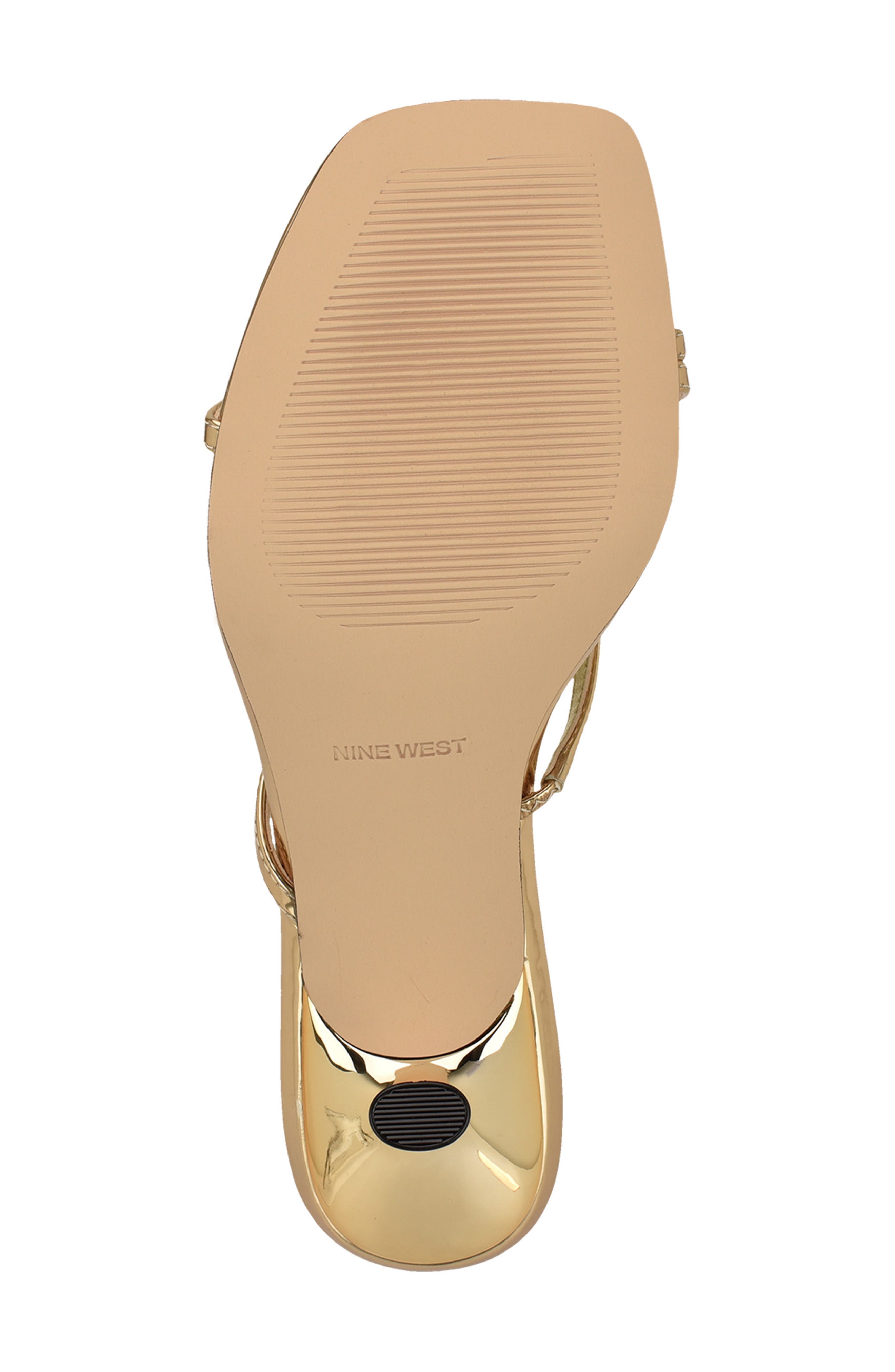 Anirey Slide Sandal, Alternate, color, GOLD