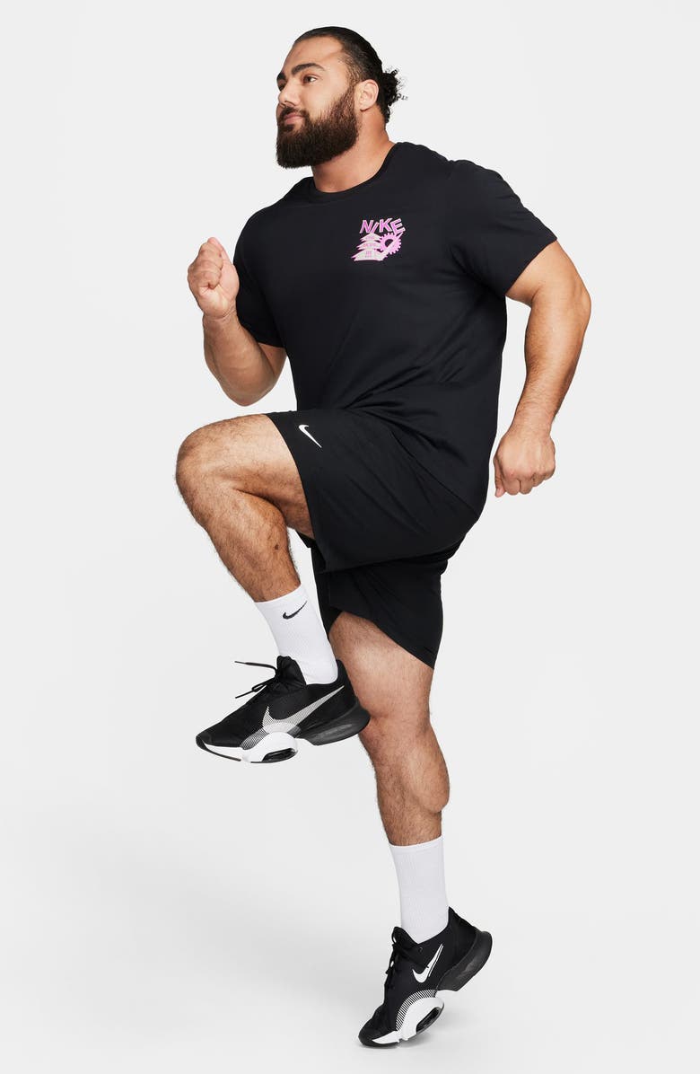 Nike Logo Graphic T-Shirt, Alternate, color, Black