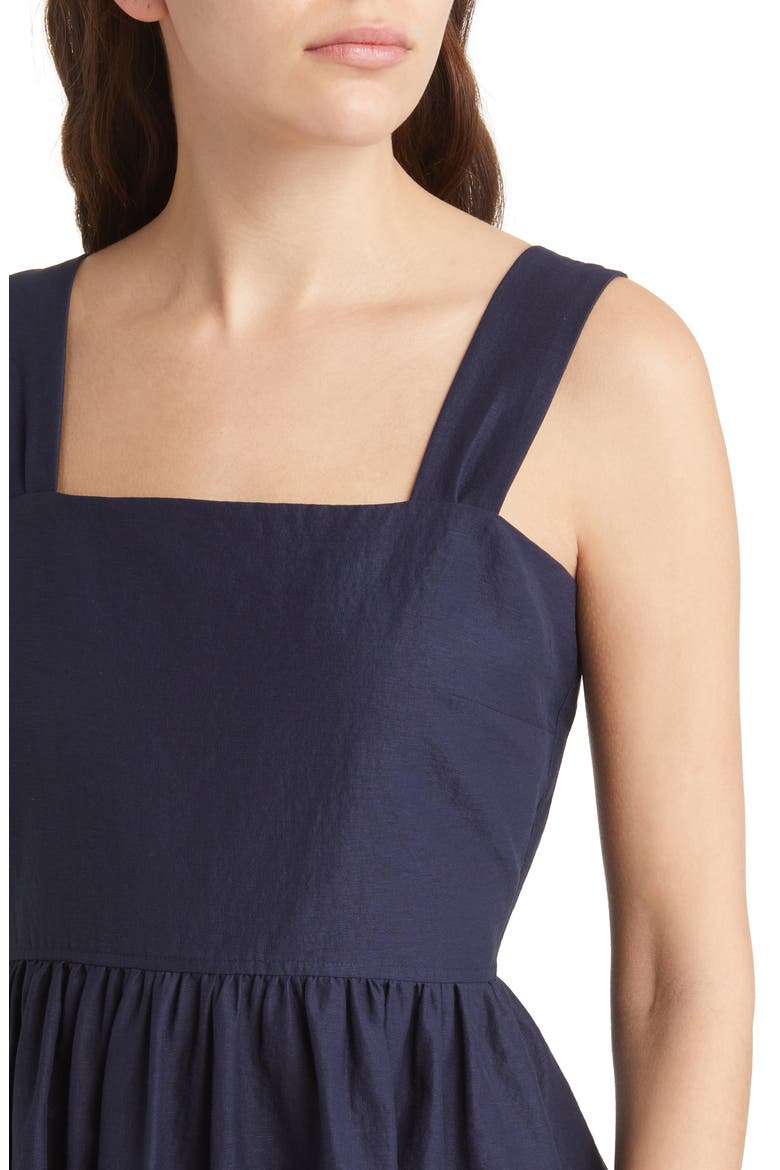 Square Neck Sundress, Alternate, color, NAVY BLAZER