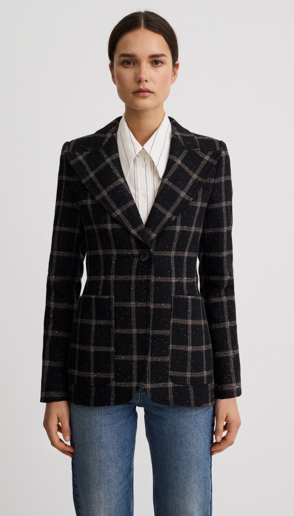 selected Black Plaid