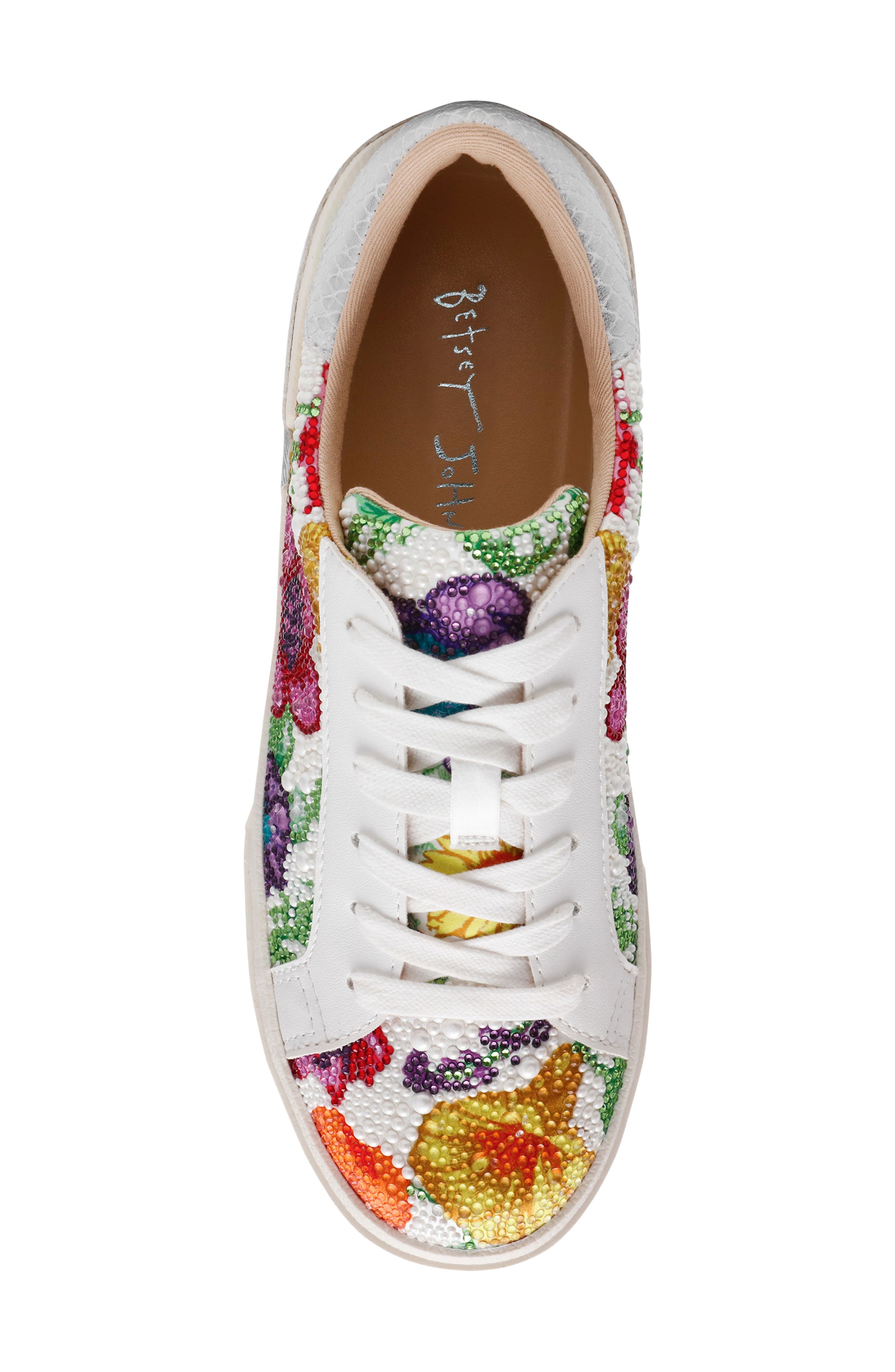 Betsey Johnson Damon Sneaker, Alternate, color, Bright Multi