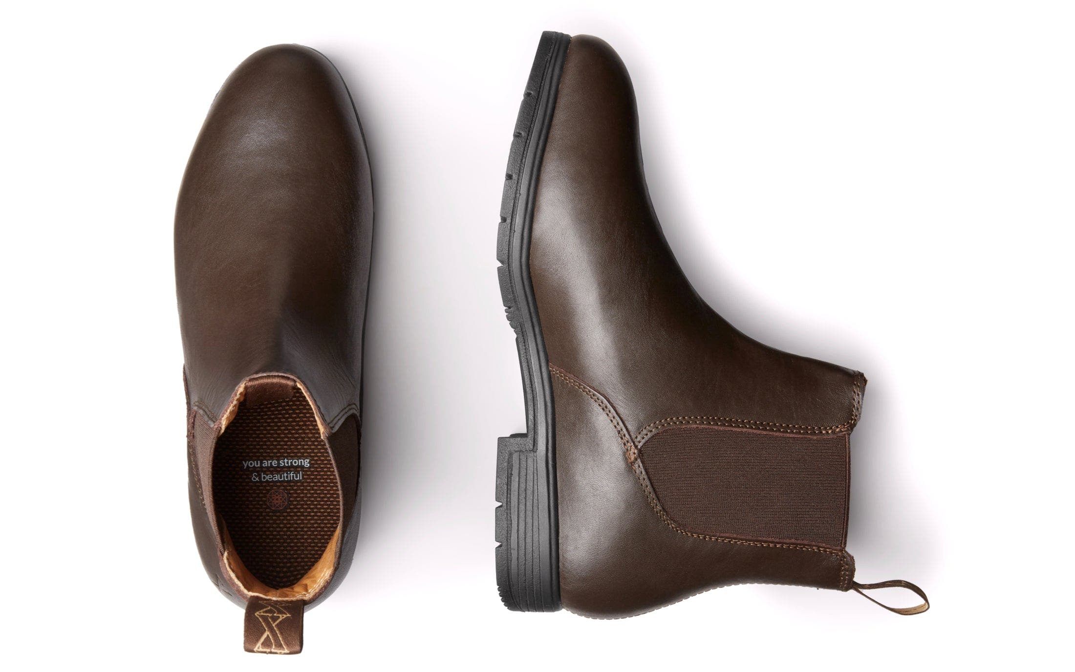 Xena Workwear Valence Steel Toe Pull On Safety Boot, Alternate, color, Chestnut Brown