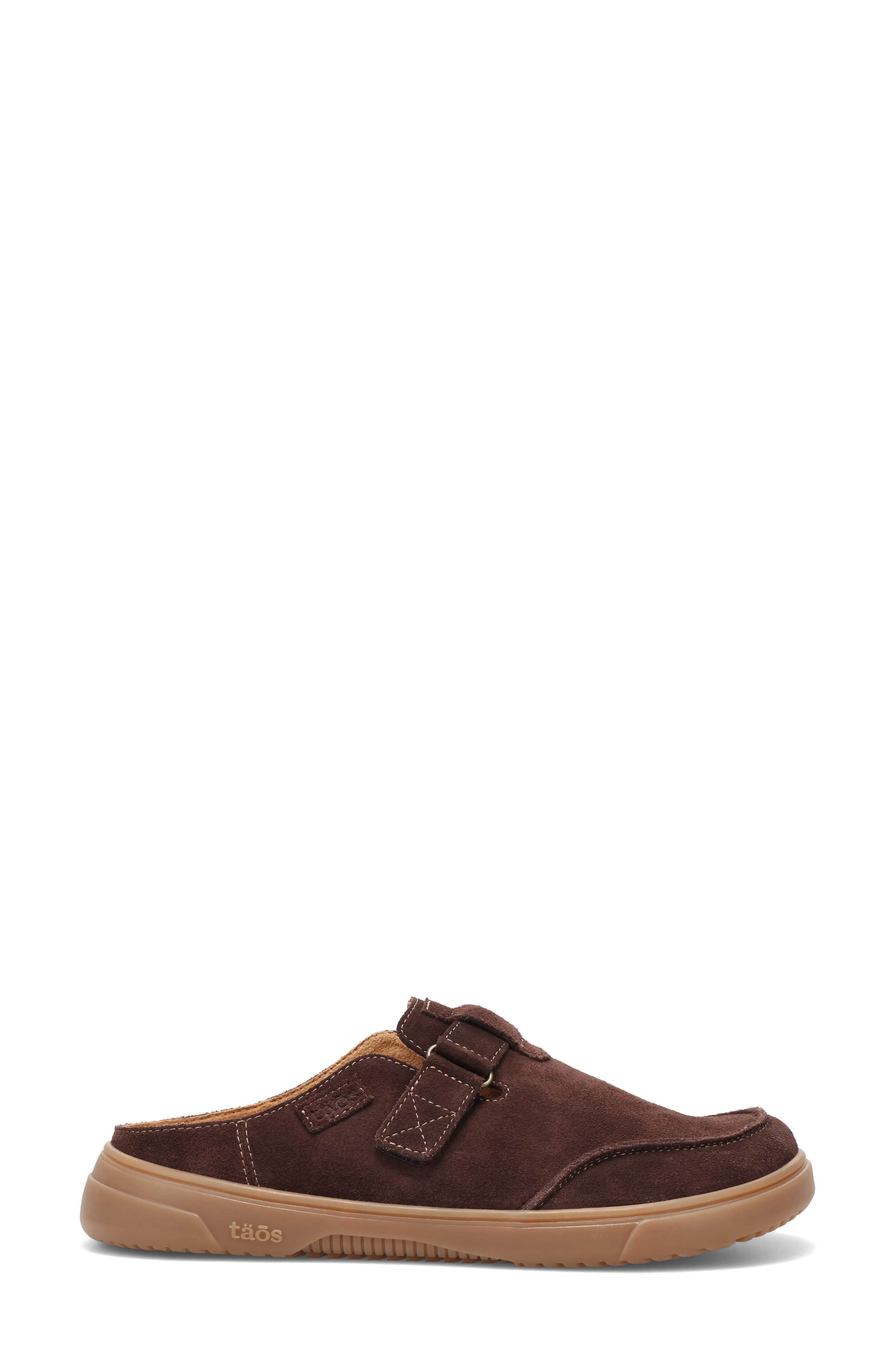 Trivia Leather Mule, Alternate, color, COCOA SUEDE