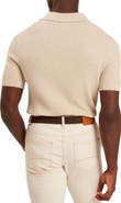 Ted Baker Caleum Waffle Knit Polo Sweater
