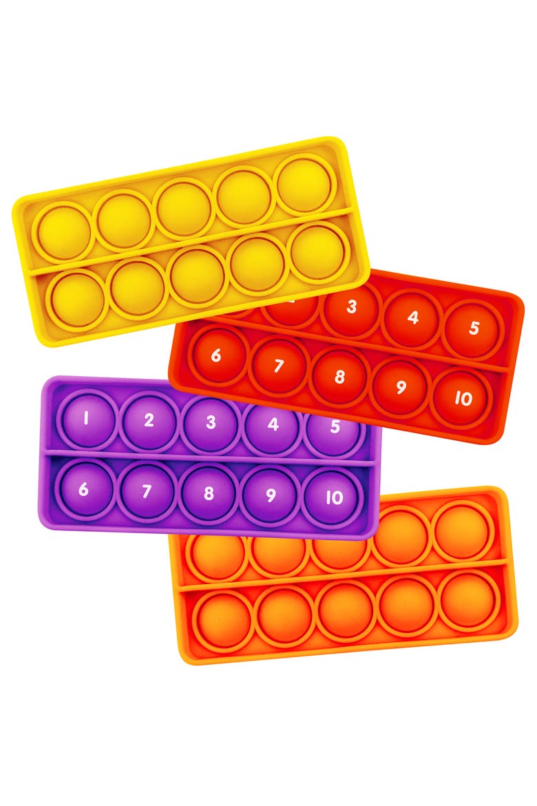 Ten Frames Bubble Boards, Alternate, color, Multicolored