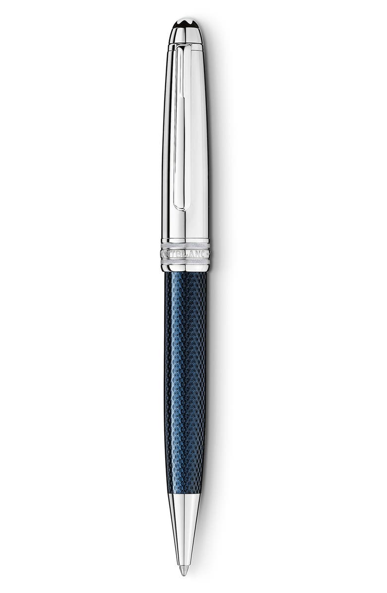 Montblanc Meisterstück Solitaire Doué Blue Hour Classique Ballpoint Pen, Main, color, Blue