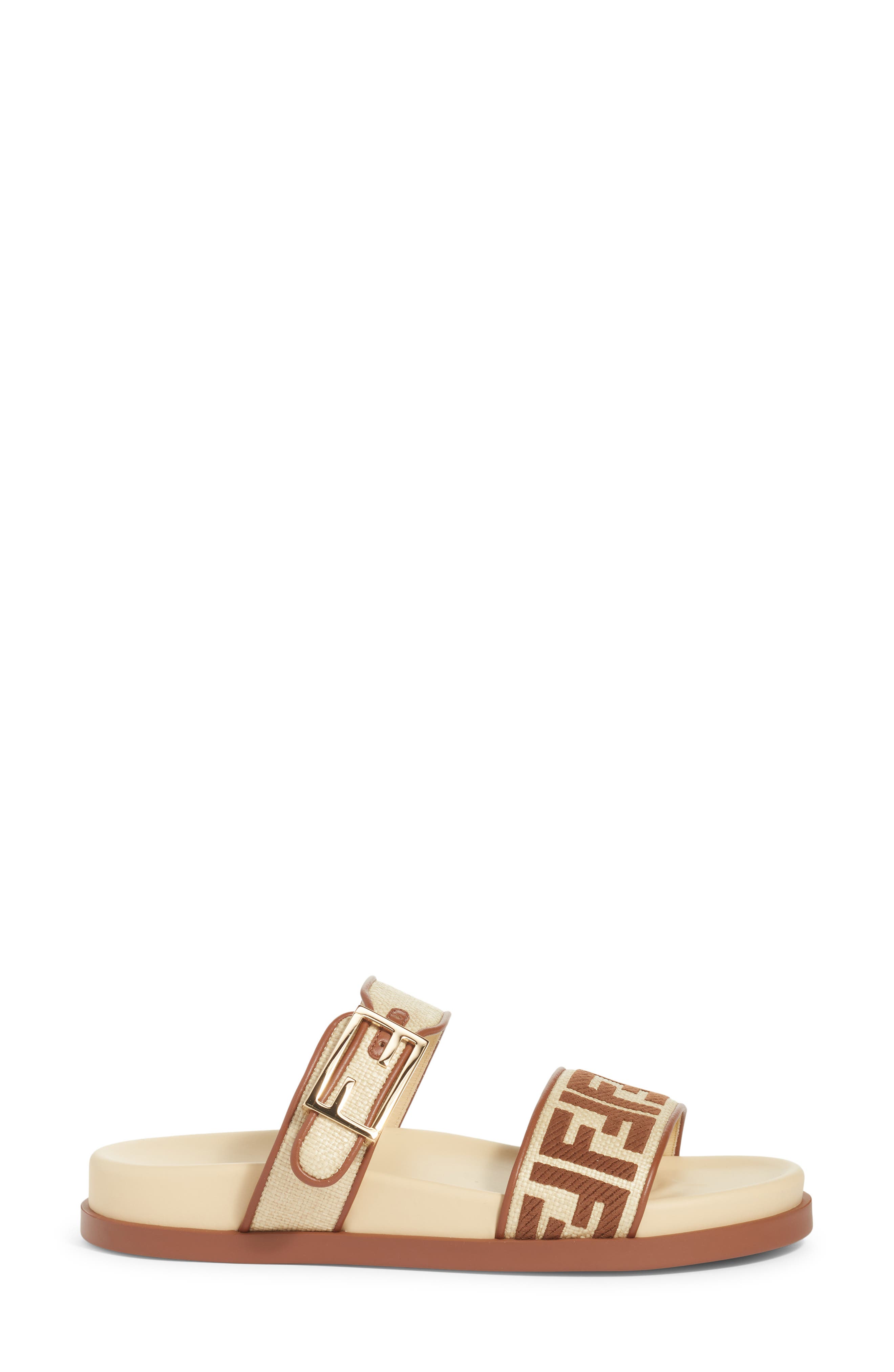 Feel Slide Sandal, Alternate, color, BROWN
