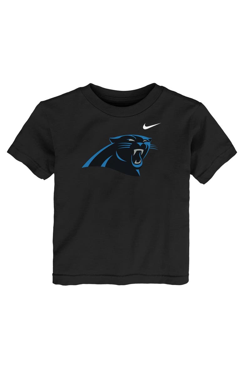 Toddler Nike Black Carolina Panthers Logo T-Shirt, Main, color, Black