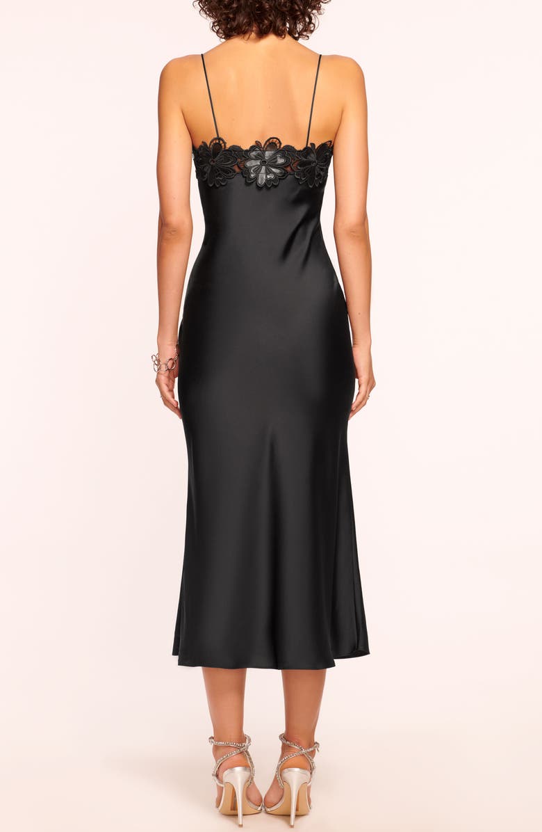 Ramy Brook Elora Floral Appliqué Gown, Alternate, color, 