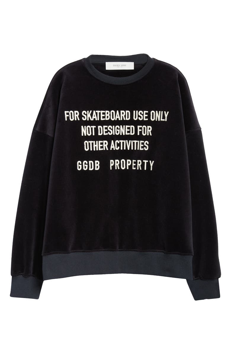 Golden Goose Gender Inclusive Journey Graphic Sweatshirt, Alternate, color,