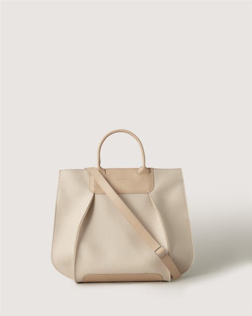 Graf & Lantz Graf Lantz Frankie Merino Wool Tote In Feather
