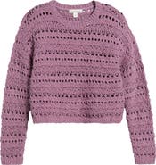 Treasure & Bond Open Stitch Cotton Sweater