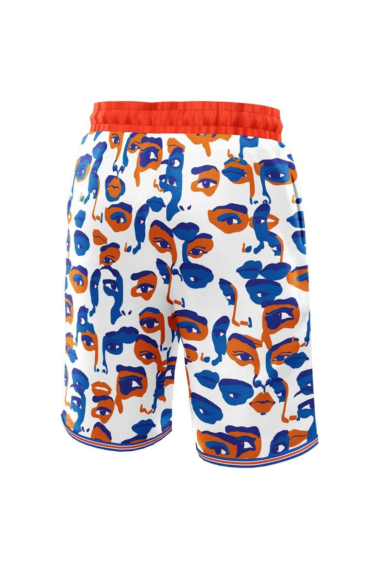 Unisex NBA & KidSuper Studios by Fanatics White New York Knicks Hometown Shorts, Alternate, color, White