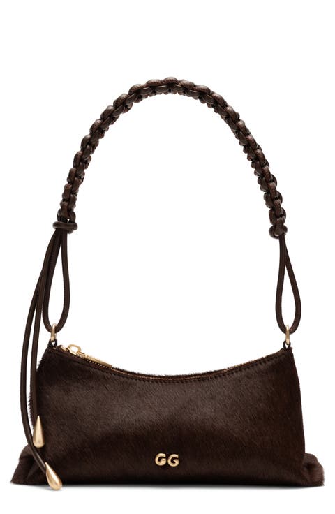 Osa Calf Hair Shoulder Bag