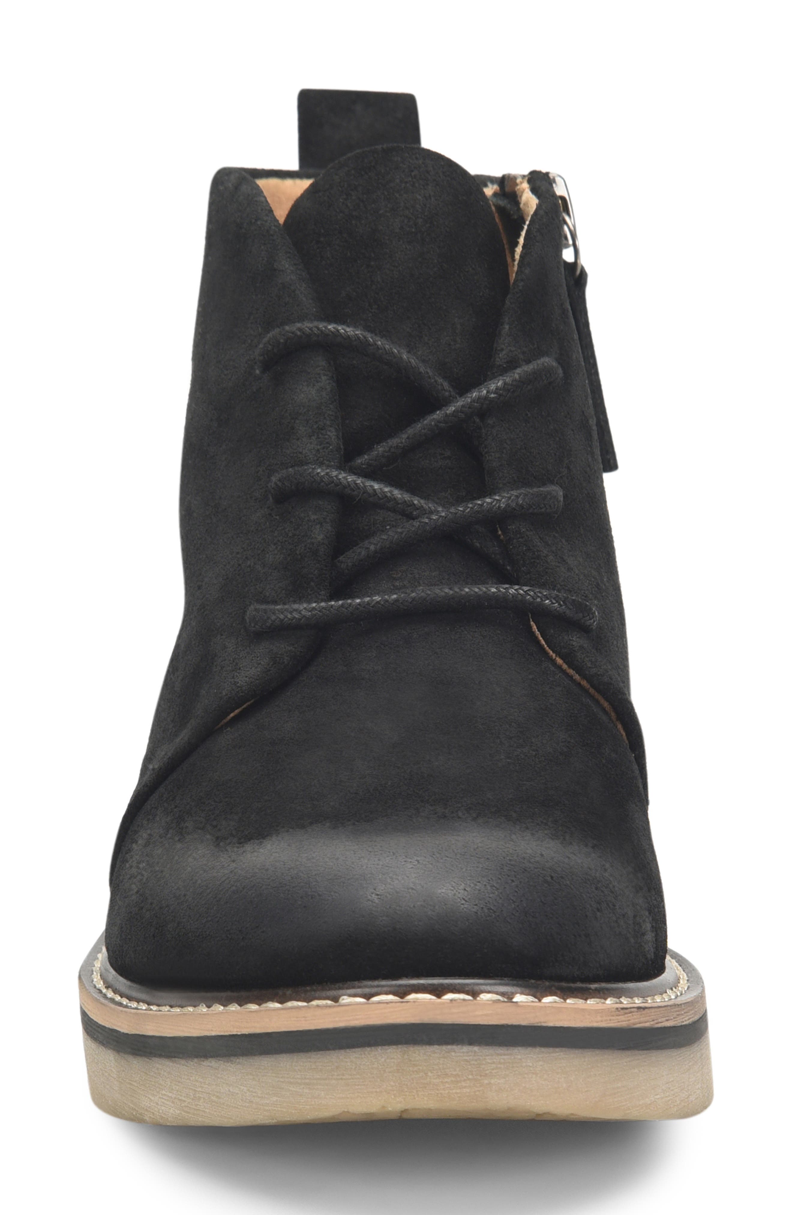 Comfortiva Rebeca Bootie, Alternate, color, Black Suede