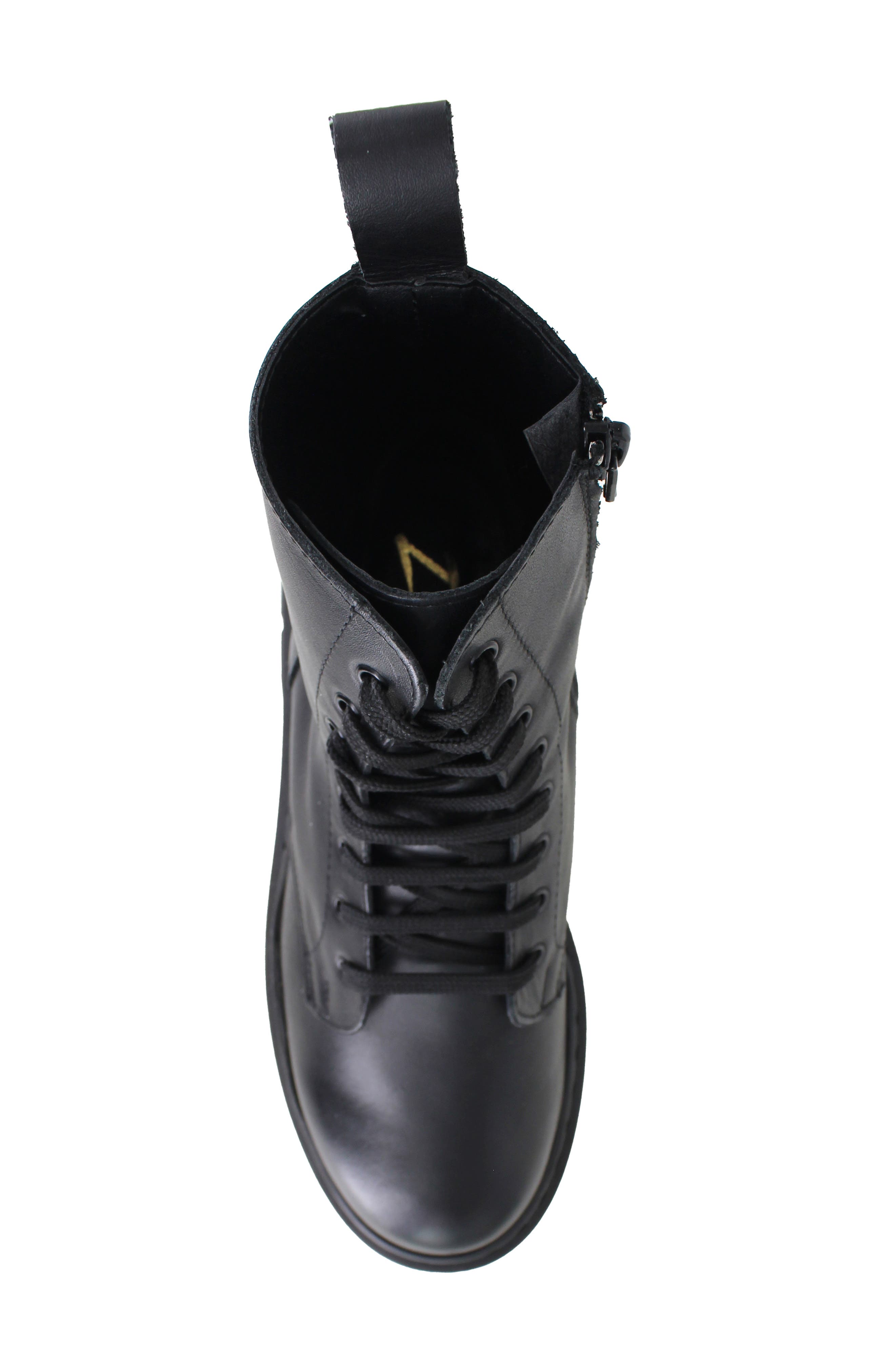 ZIGI Toniah Lug Sole Bootie, Alternate, color, Black