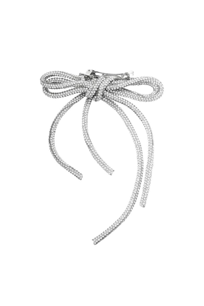 Park Avenue Bow, Main, color, Silver