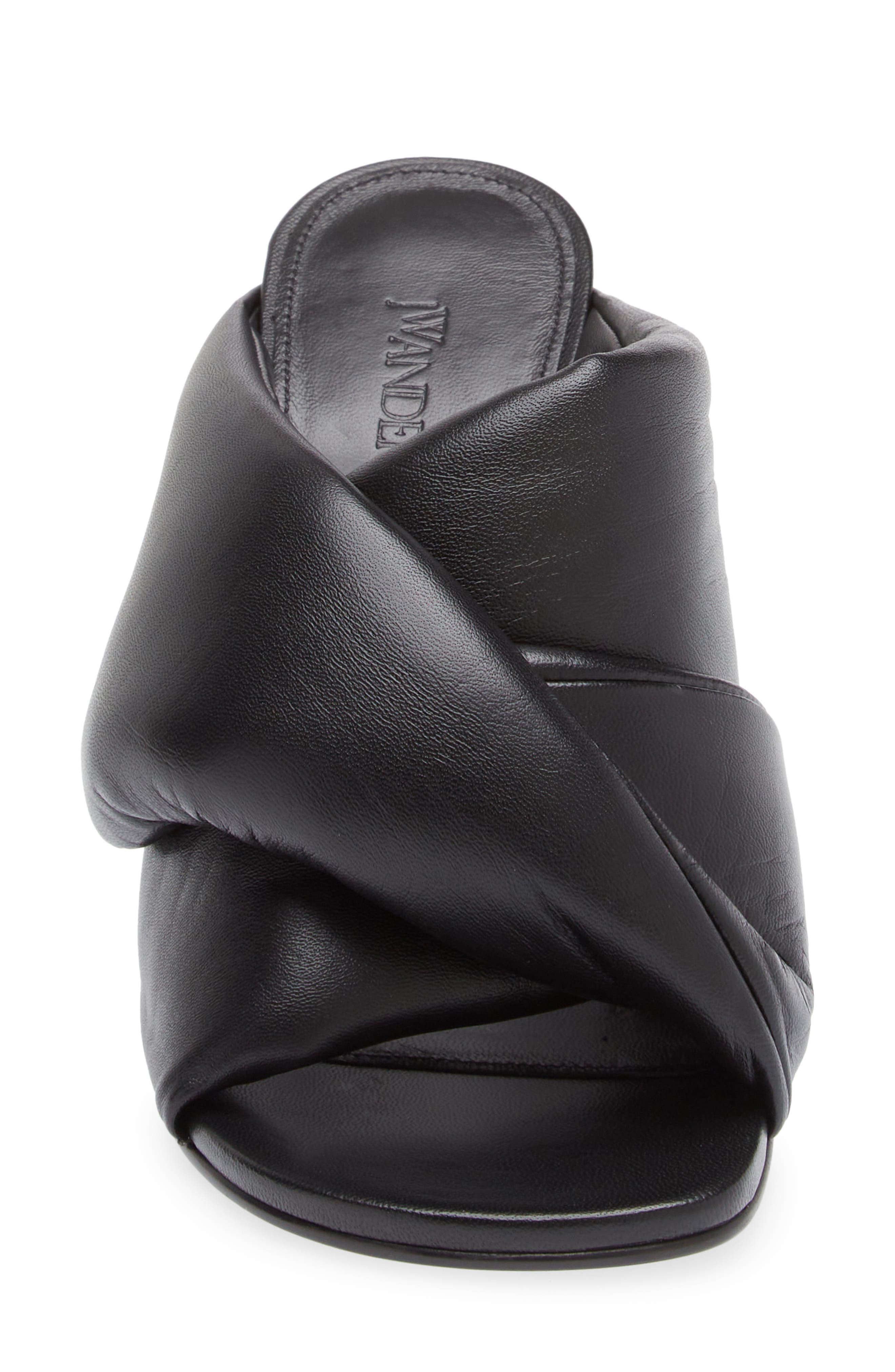 JW Anderson Chain Heel Open Toe Mule, Alternate, color, 