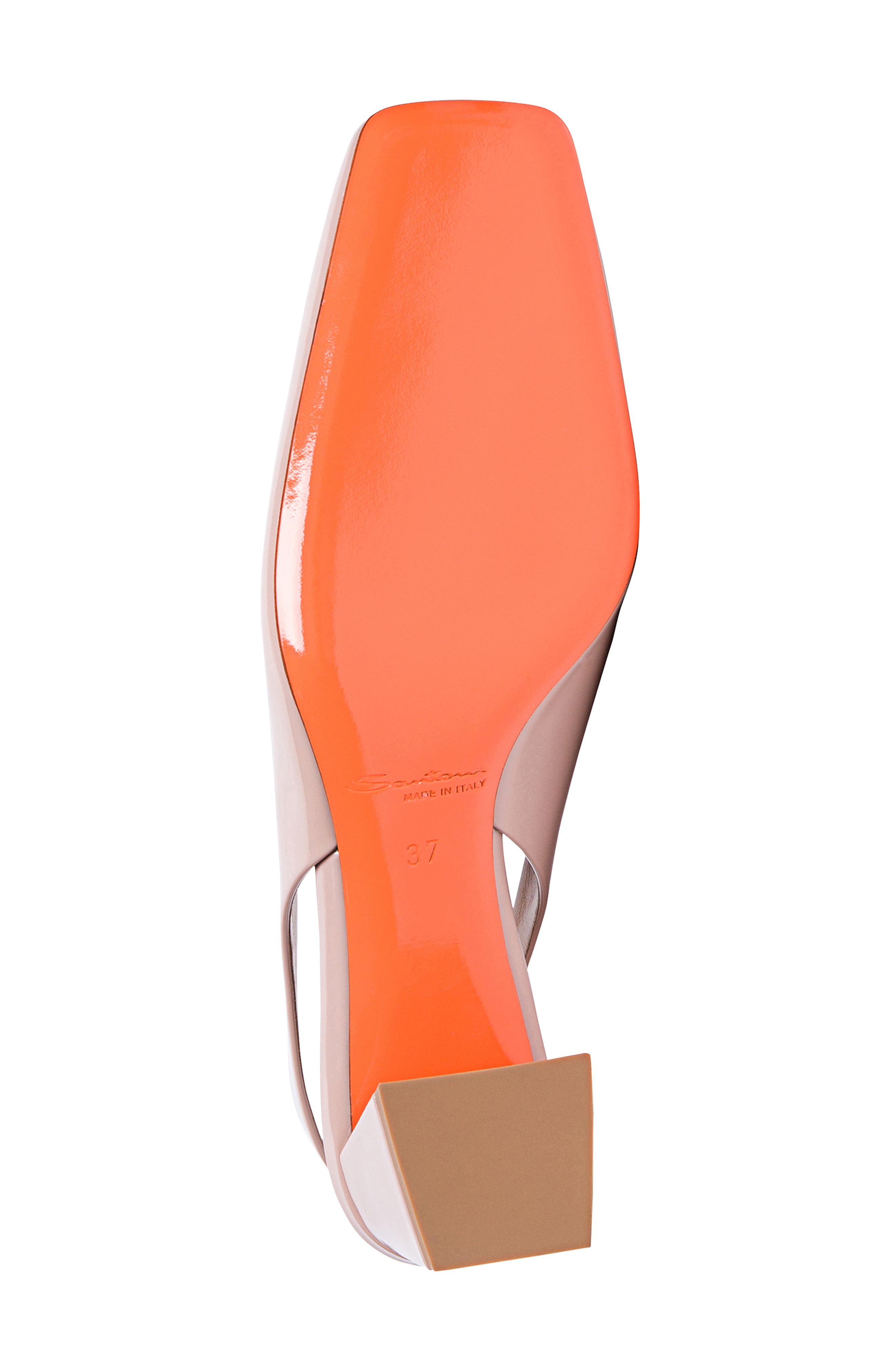 Women's Lemon Patent Sling Back, Alternate, color, PINK-P29