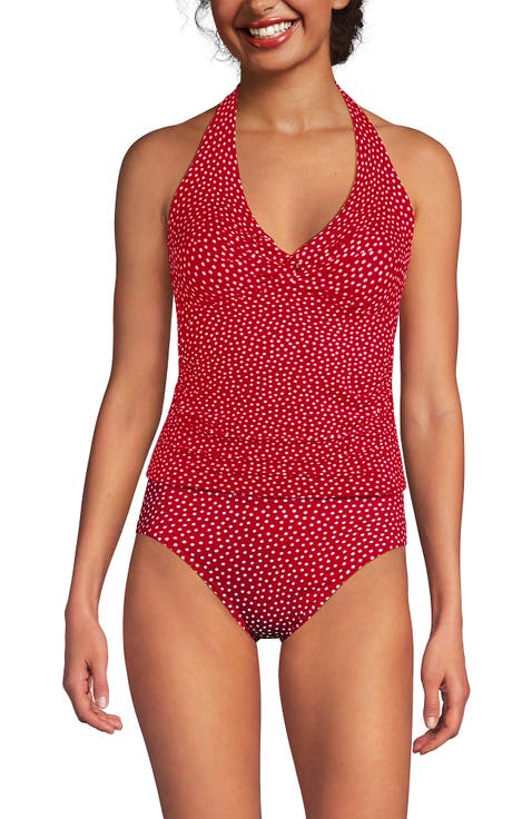 Twist Halter Tankini Top