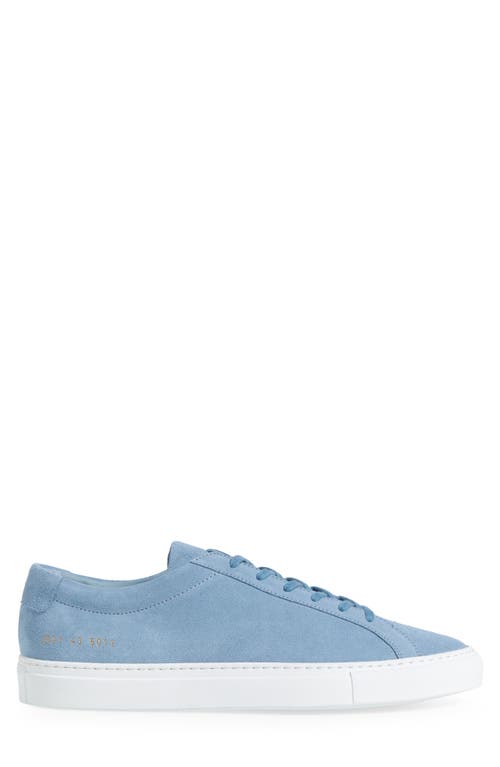 Common Projects Achilles Sneaker In Baby Blue