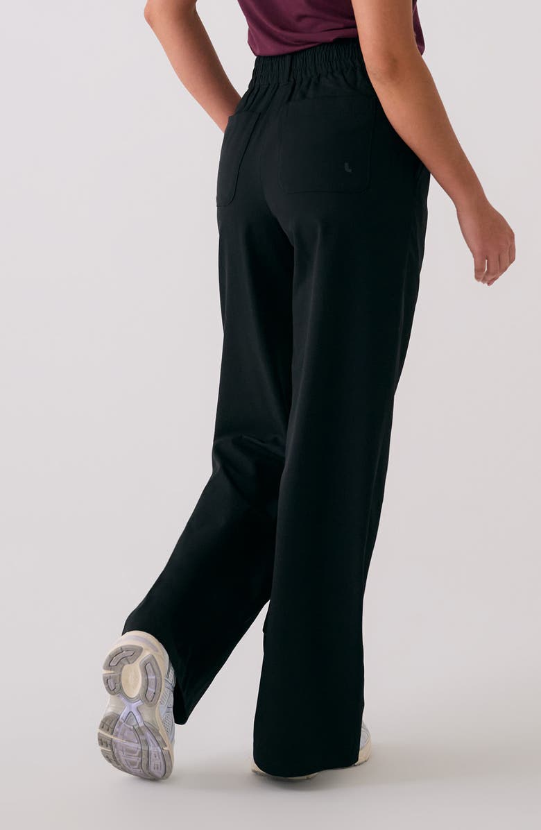 Lole Connect Wide Leg Pants, Alternate, color, Black