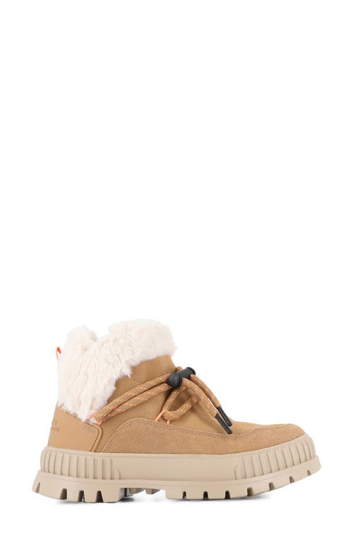 Palladium Pallashock Lo Hiver Water Repellent Faux Fur Boot In Multi