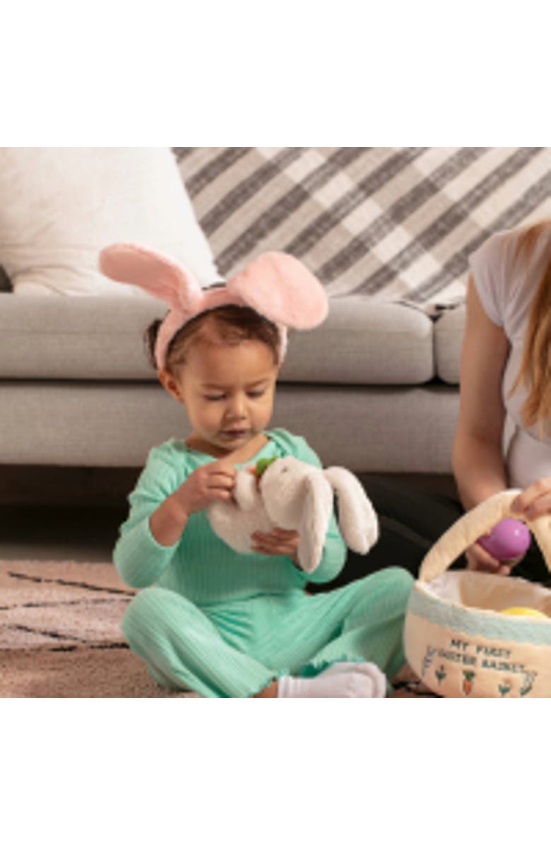 Sperric Easter Plush Baby Playset with Basket and Bunny, Alternate, color, Multicolor
