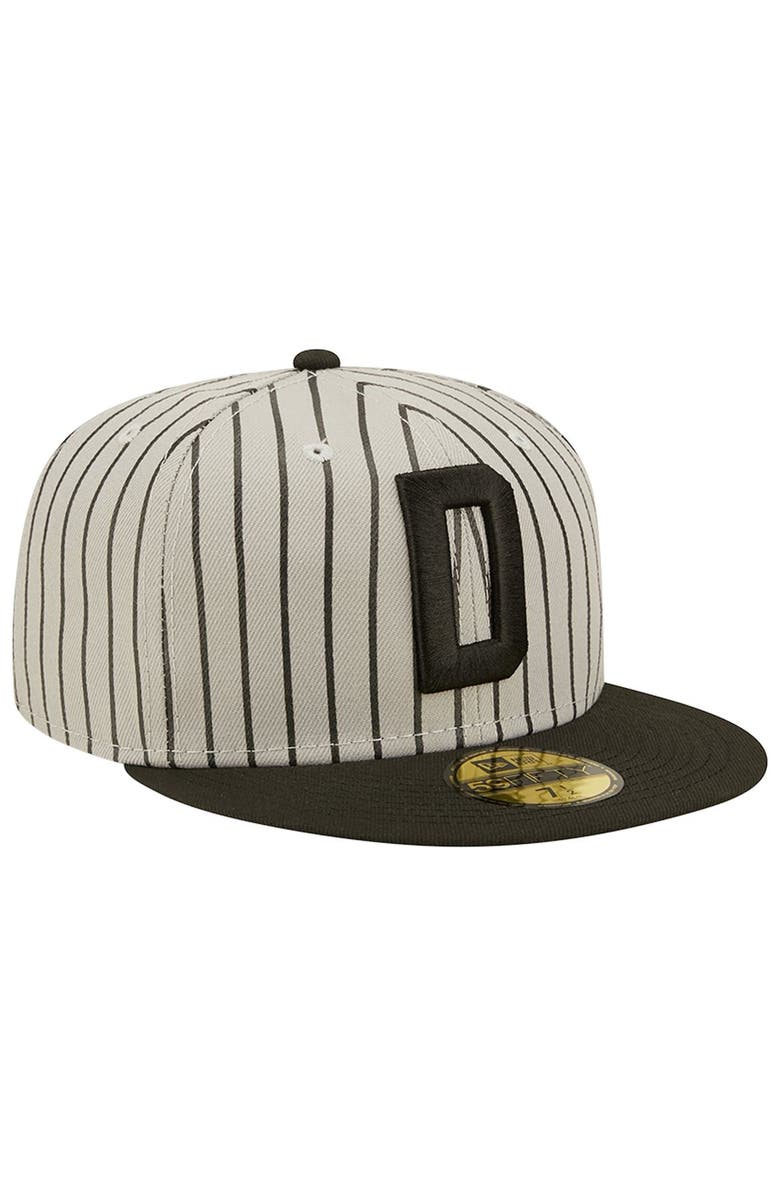 New Era Men's New Era Gray/Black Frisco RoughRiders Theme Night 59FIFTY Fitted Hat, Alternate, color, Gray