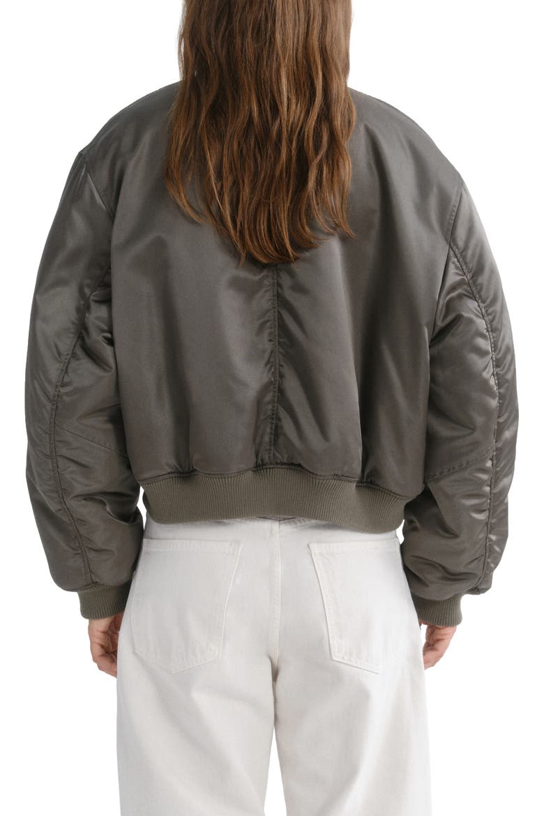 Frankie Reversible Bomber Jacket, Alternate, color, FERN
