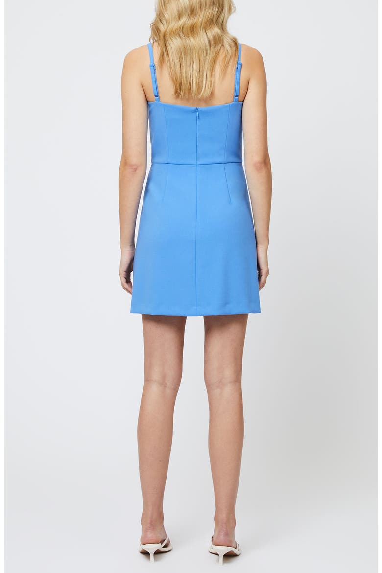 Whisper Foldover Minidress, Alternate, color, ULTRAMARINE