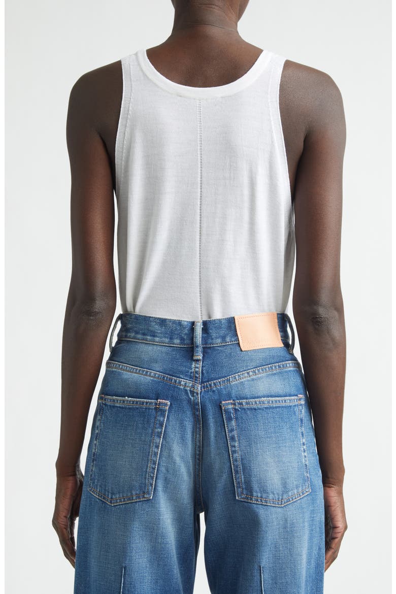 Greer Wool Sweater Tank, Alternate, color, WHITE