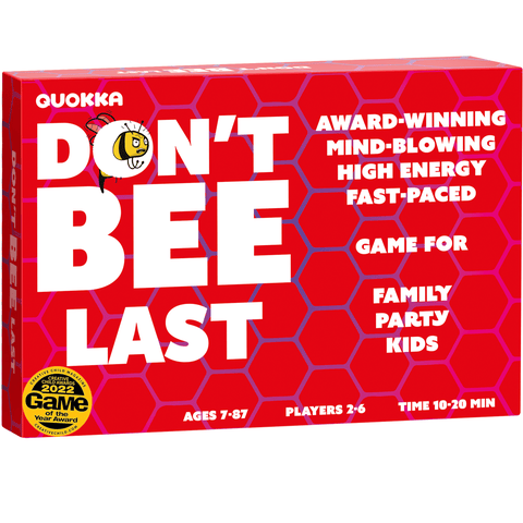 Dont Bee Last Card Game for Kids and Family - Fast-Paced Party Game