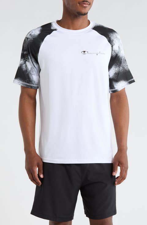 Printed Short Sleeve Rashguard Top