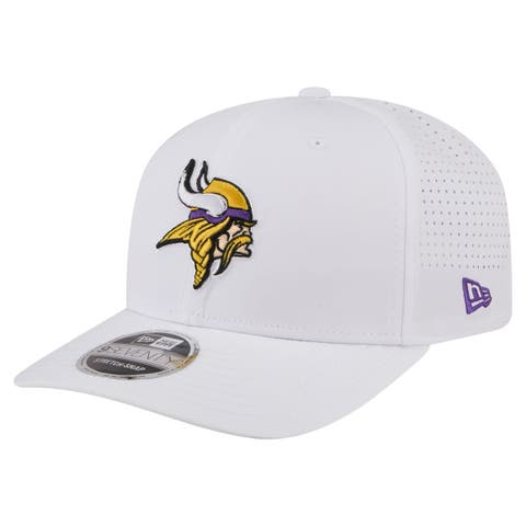 Men's New Era White Minnesota Vikings Name Plate 9SEVENTY Adjustable Hat