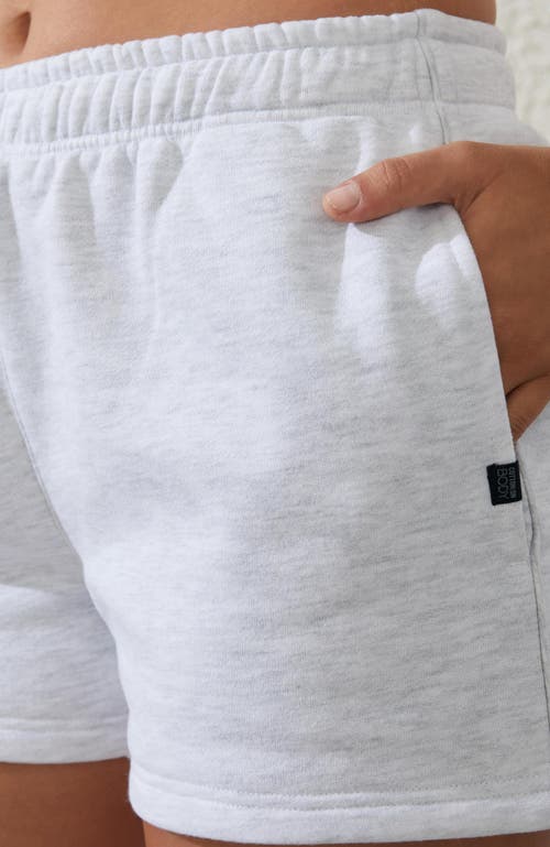 Cotton On Body Plush Essential Gym Short In Cloudy Grey Marle