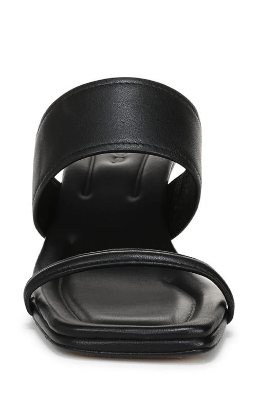 Vince Cora Kitten Heel Slide Sandal In Black