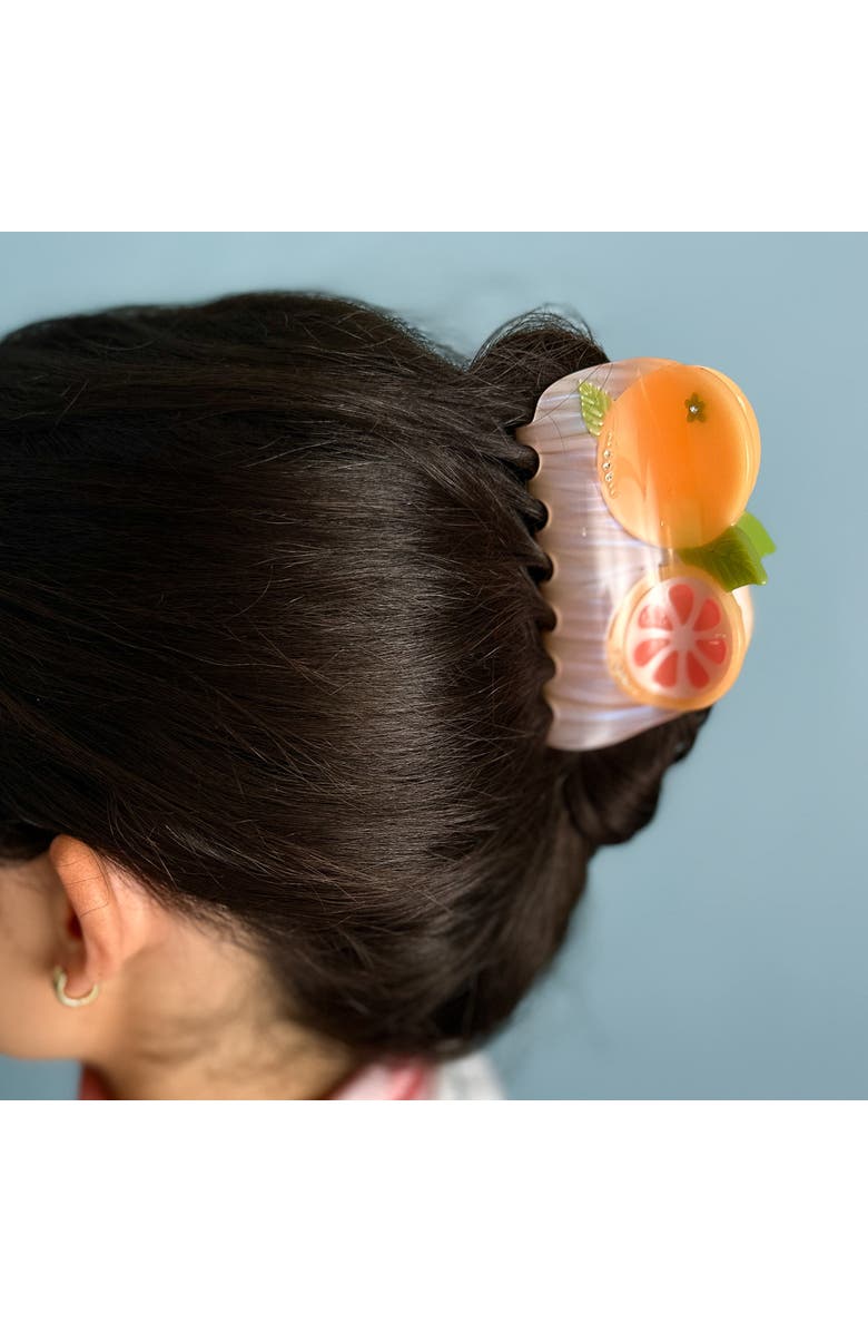 Centinelle California Pomelo Hair Claw, Alternate, color, 