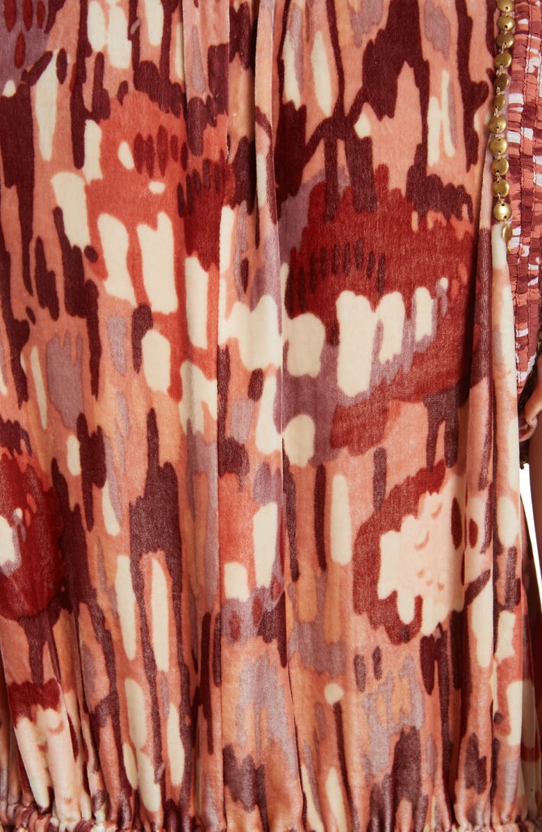 Ulla Johnson Penny Velvet Minidress, Alternate, color, 