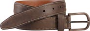 Johnston & Murphy Oiled Leather Belt
