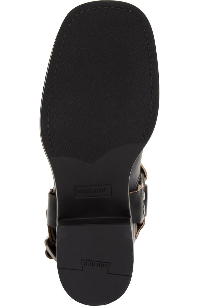 Miu Miu Harness Engineer Boot, Alternate, color,