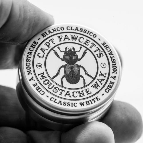 Captain Fawcett Bianco Classico Moustache Wax In White
