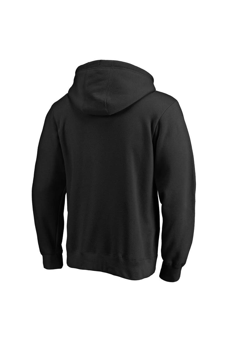Men's Fanatics Branded Black Seattle Kraken Big & Tall Victory Arch Pullover Hoodie, Alternate, color, Black