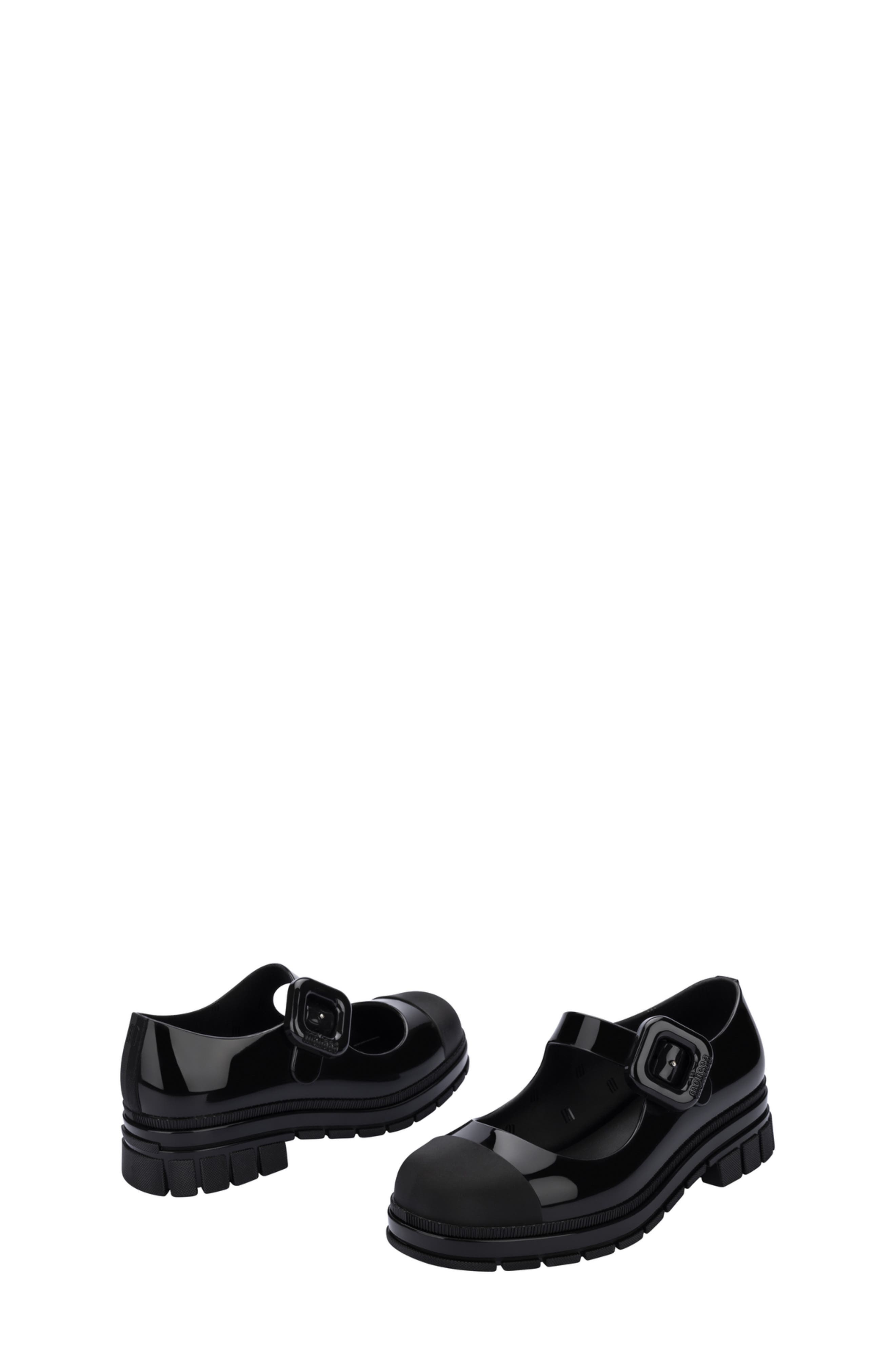 Kids' June Mary Jane Flat, Alternate, color, BLACK