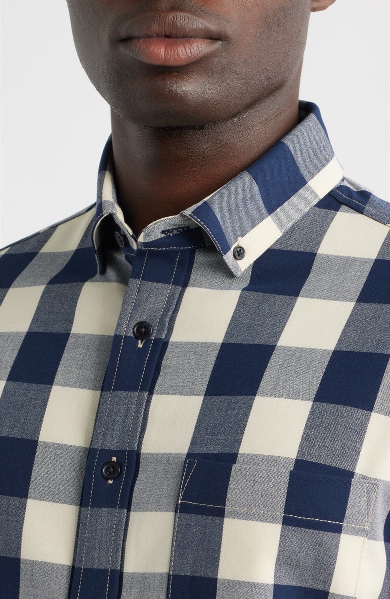 Mizzen+Main Upstate Plaid Flannel Button-Down Shirt, Alternate, color,